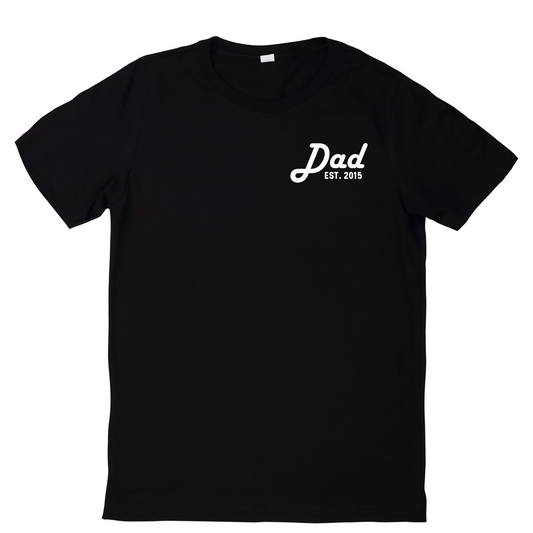 Embroidered Personalized Dad Heavy weight shirt